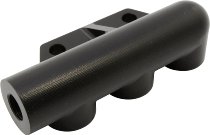 Brake manifold 4-way, M10x1, black - Ducati & Moto Guzzi models