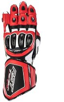 RST Tractech Evo 4 Leather Gloves Red/White/Black L