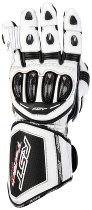 RST Tractech Evo 4 Leather Gloves White/Black M