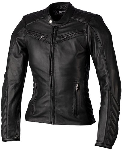 RST Ladies Roadster 3 CE Leather Jacket - Black Size XL