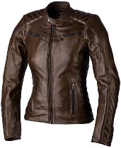 RST Ladies Roadster 3 CE Leather Jacket - Brown Size XS