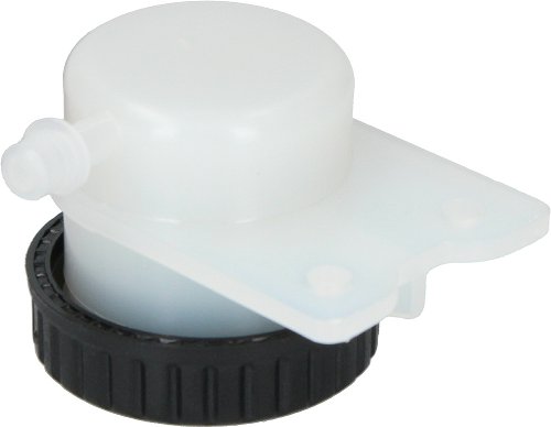 Fluid reservoir 30ml with ear 1 outlet sidewise
