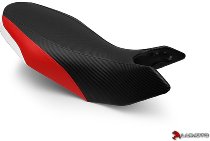 Luimoto Sitzbankbezug, schwarz-rot-weiß - Ducati 796, 1100 Hypermotard SP, RVE