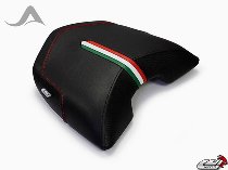 Luimoto Pillion seat cover `Team Italia` black-red - Ducati 620, 1000, 1100 Multistrada
