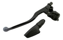 Tomaselli clutch lever complete, black, with mirror receiver