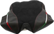 Luimoto Seat cover `Team Italia Comfort` black - Ducati 1199 Panigale R, S, Tricolore
