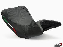 Luimoto Seat cover `Team Italia` black - Ducati 1200 Multistrada, S Touring