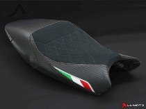 Luimoto Seat cover `Diamond Edition`, black - Ducati 696, 795, 796, 1100 Monster S, Evo, Diesel