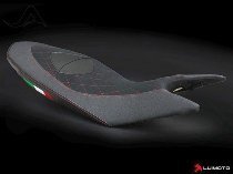 Luimoto Seat cover `Diamond Edition` black-red - Ducati 821, 939 Hypermotard, SP