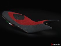 Luimoto Seat cover `Diamond Edition` red - Ducati 821, 939 Hypermotard, SP