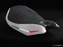 Luimoto Seat cover `Team Italia` white - Ducati 899 Panigale