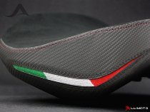 Luimoto Seat cover `Team Italia Performance` black - Ducati 899 Panigale