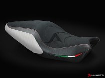 Luimoto Sitzbankbezug `Apex Edition` weiß - Ducati 821, 1200 Monster R, S