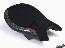 Luimoto Seat cover `Team Italia Performance` black-yellow - Ducati 848, 1098 Streetfighter, S