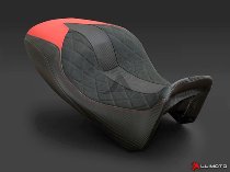 Luimoto Sitzbankbezug `Diamond Edition` rot - Ducati 1200 Diavel Carbon, Titanium