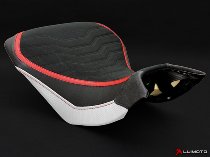 Luimoto Seat cover `Team Italia` velours red-white - Ducati 1200, 1260 Multistrada