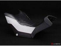 Luimoto Seat cover `Team Italia` white - Ducati 1200, 1260 Multistrada Enduro