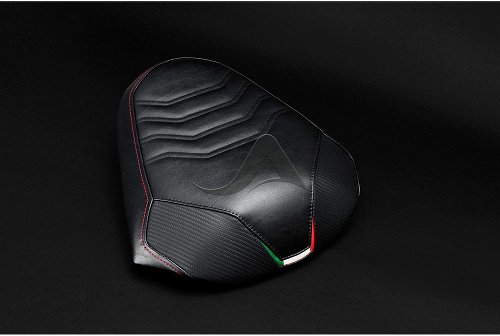 Luimoto Pillion seat cover `Team Italia` black - Ducati 1200, 1260 Multistrada Enduro