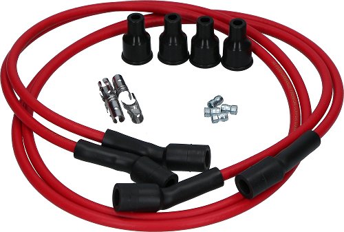 Dyna Ignition cable kit 7mm, copper, red