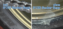 S100 Chain spray splash guard Sauber Sepp