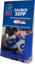 S100 Kettenspray Spritzschutz Sauber Sepp