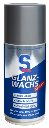 S100 Gloss Wax Spray, 250 ml