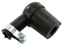 Ignition plug rubber black