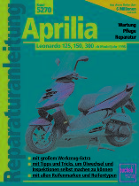 Buch MBV Reparatur Anleitung Aprilia Leonardo 125, 150, 300