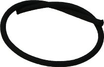 Fuel hose 3,2x7,0mm, black, textile, sold by meter