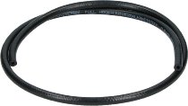 Fuel hose 4,0x10,0mm, black, rubber, sold by meter
