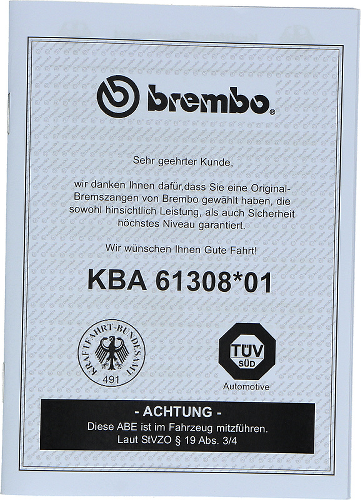 Brembo Brake disc kit T-Drive, inox, 320mm - Ducati, Benelli, KTM, Yamaha, Bimota...