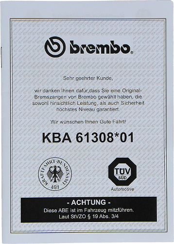 Brembo kit de disques de frein 320mm - Aprilia 1000, 1100 RSV, RSV4, Tuono V4, RS 660...
