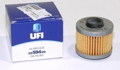UFI Filtro de aceite `2559400` - Aprilia 125, 150, 200 Leonardo, Scarabeo, BMW 125, 200 C1
