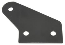 Moto Guzzi Exhaust holding plate right side, black - Le Mans 3, Mille GT, 1000 Strada