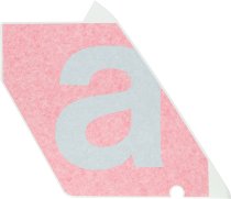 Aprilia sticker side fairing, left - 50, 125, RS4 Replica