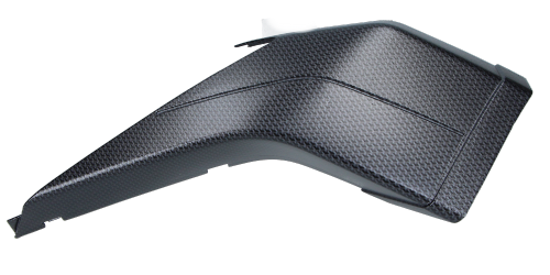 Aprilia Air duct cover right side, carbon look - 125 Tuono 2017-2020