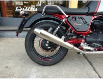 Agostini kit de tubos de escape, inoxidable, EG-ABE homologado - Moto Guzzi V7 I+II Racer, Café