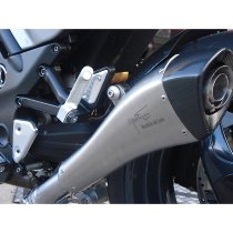 Agostini Silencer, polished, carbon, HF, with homologation - Moto Guzzi 850, 1100, 1200 Griso