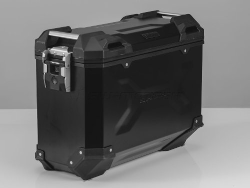 SW Motech TRAX ADV Aluminium side case, left hand, 37 l, black