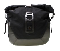 SW Motech Legend Gear Side bag LC2, 13.5 L, left hand, black / brown (for SLC side carriers)