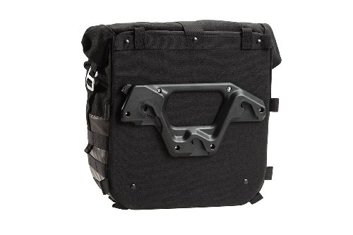 SW Motech Legend Gear Side bag LC2, 13.5 L, right hand, black / brown (for SLC side carriers)
