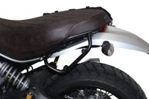SW Motech Legend Gear Side bag set, black / brown - Ducati 800 Scrambler