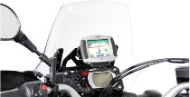 SW Motech GPS holder in the cockpit, black - Yamaha XTZ 1200 Z Super Tenere