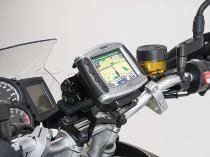SW Motech GPS mount on handlebar, black - BMW F 650 / 700 / 800 GS / Twin / Adventure
