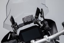 SW Motech GPS holder in the cockpit, black - BMW R 1200 / 1250 GS Adventure / Rally