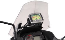 SW Motech GPS holder in the cockpit, black - Kawasaki Versys 1000 (2012-2014)