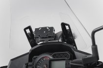 SW Motech GPS holder in the cockpit, black - Kawasaki Versys 1000 (2015-2017)