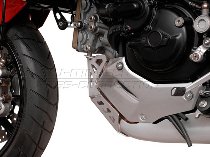 SW Motorschutz Silber. Ducati Multistrada 1200 / S (10-14).