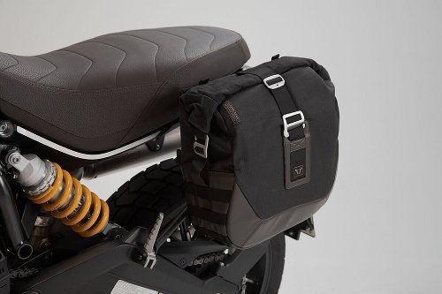 SW Motech Legend Gear side bag system LC Black Edition, Black - Ducati Scrambler 1100 Pro / Sport Pr