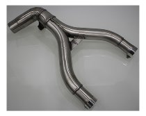 Mistral Crossover, stainless-steel, mat, without catalytic converter, Euro4 - Moto Guzzi V85 TT